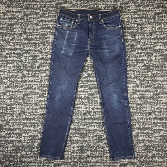 Levi's Other - Levi's 511 Slim Fit Jeans Mens 33x32 Dark Wash Blue Stretch Denim Casual Classic